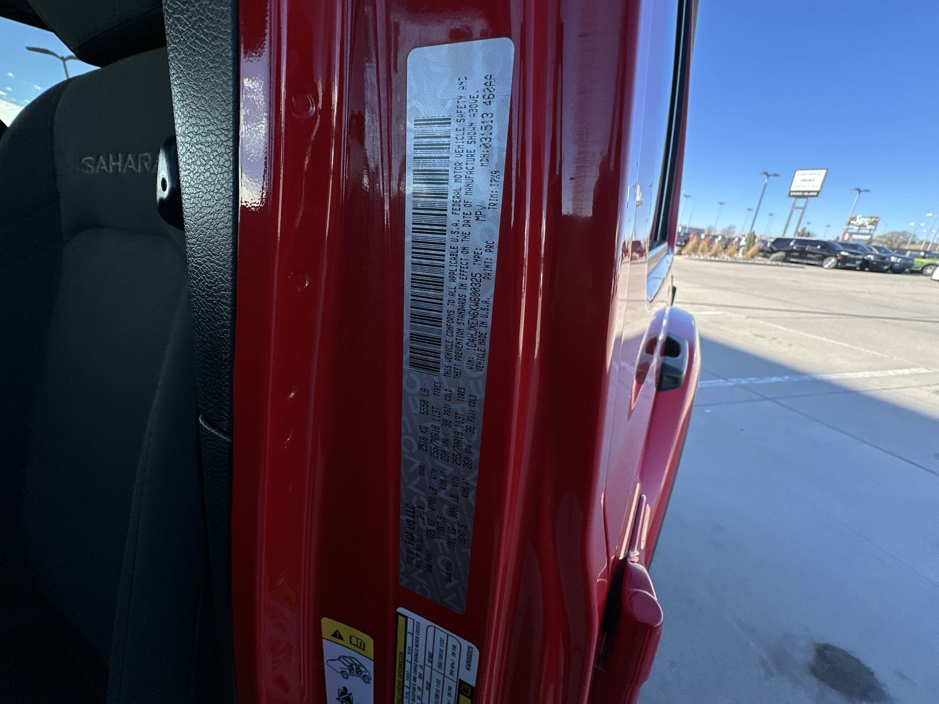 2019 Jeep Wrangler Unlimited Sahara