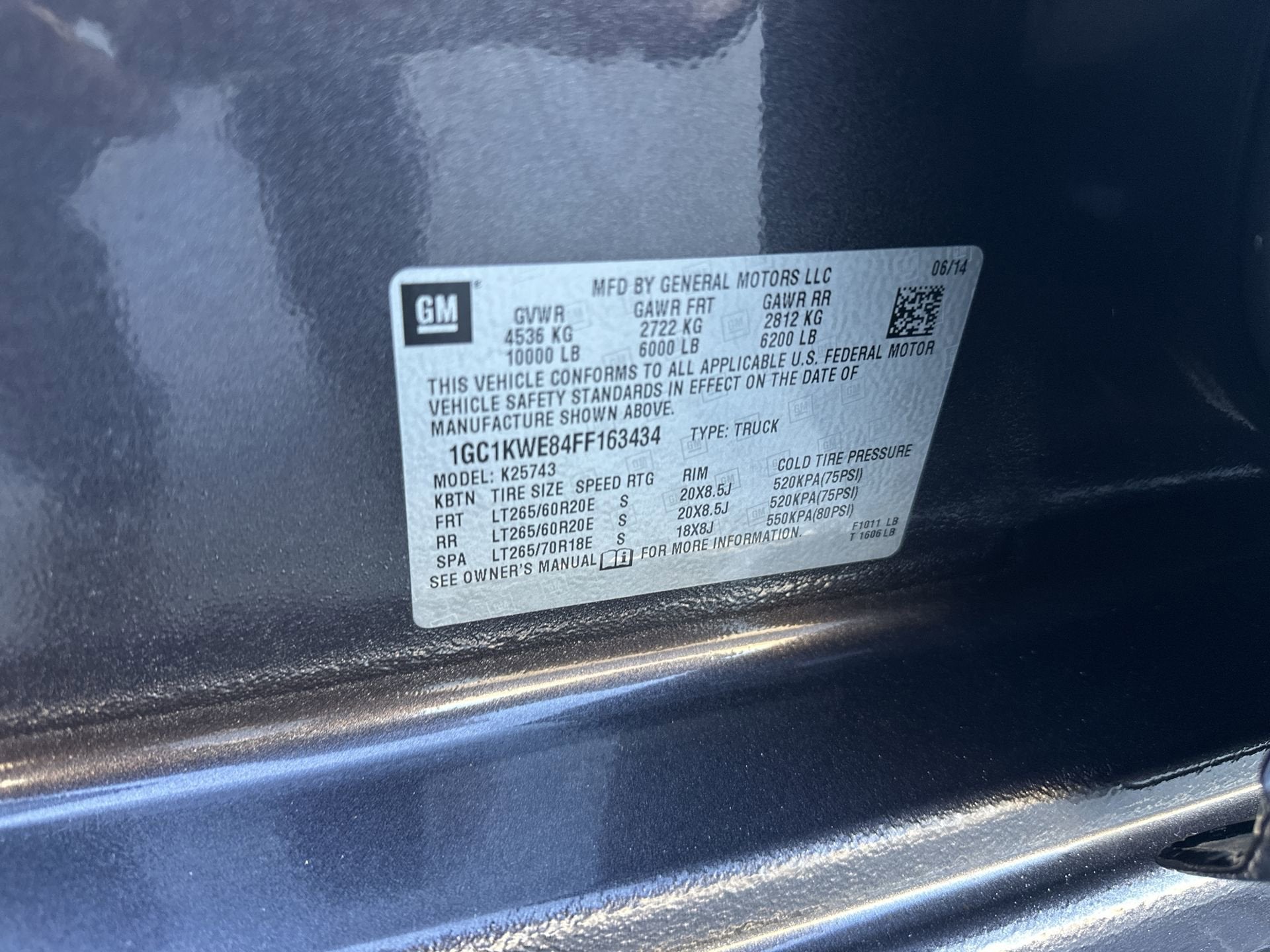 2015 Chevrolet Silverado 2500 HD LTZ