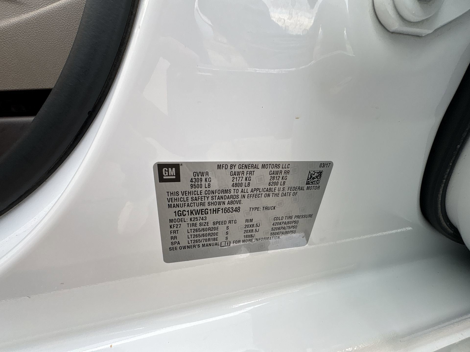 2017 Chevrolet Silverado 2500 HD LTZ