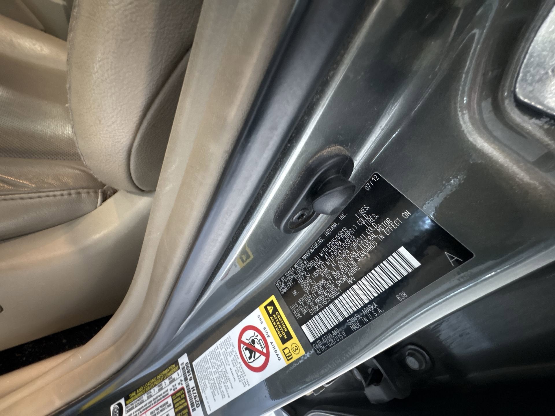 2012 Toyota Highlander Limited