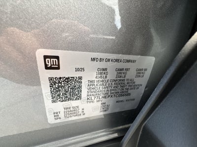 2026 Chevrolet Trax LT