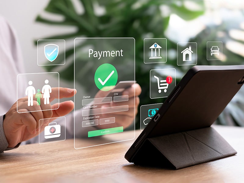 A payment illustartion